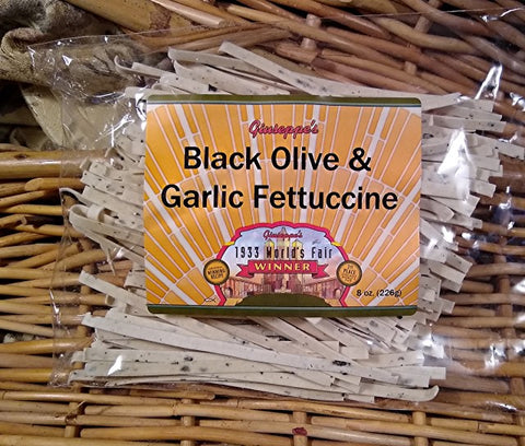 Black Olive & Garlic Fettuccine