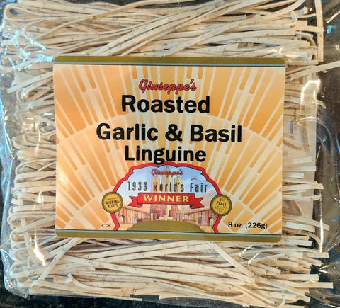 Roasted Garlic & Basil Linguine