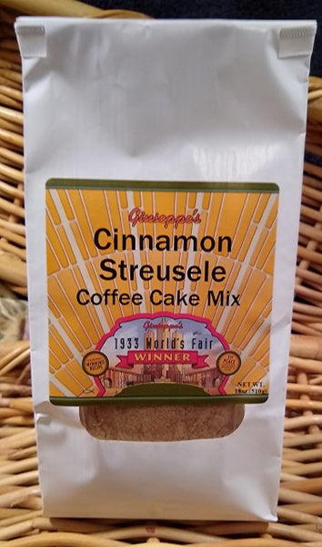 Cinnamon Streusel Coffee Cake Mix – Giuseppe's 1933