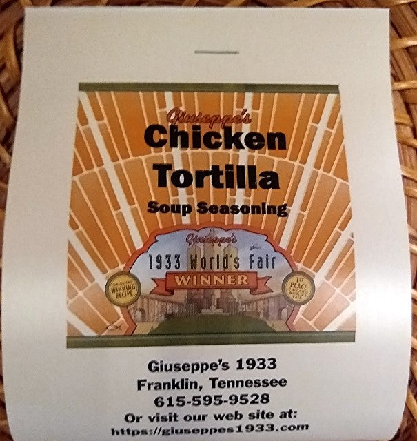 Chicken Tortilla Soup Seasoning