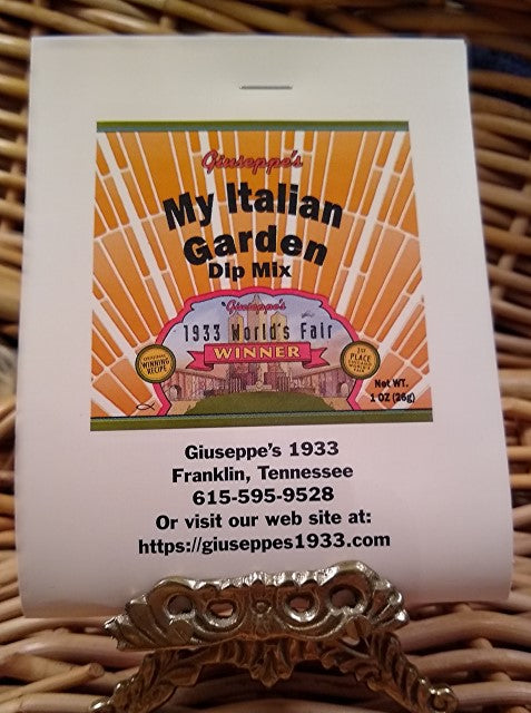 My Italian Garden Dip Mix