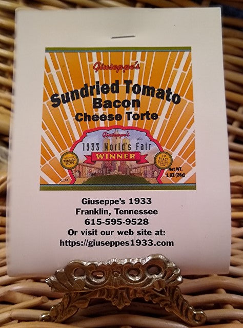 Sundried Tomato Bacon Torte