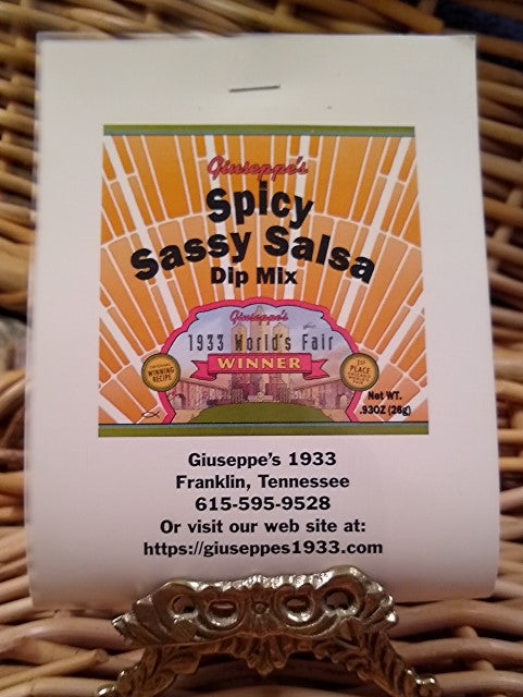 Spicy Sassy Dip Mix