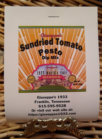 Sundried Tomato Pesto Dip Mix