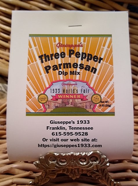 Three Pepper Parmesan Dip Mix