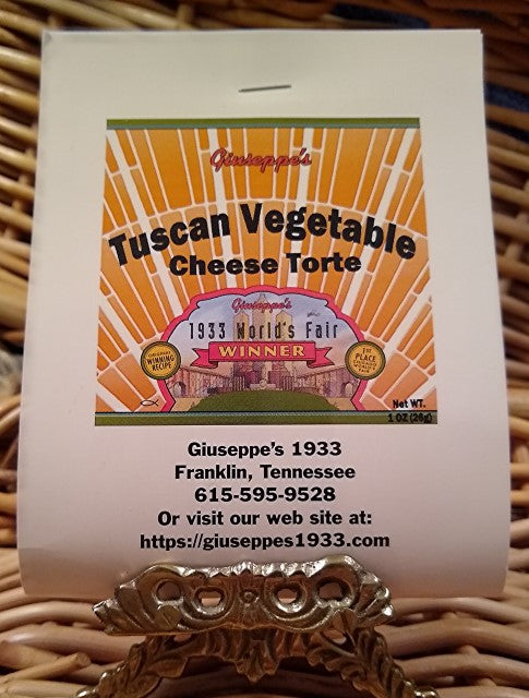 Tuscan Vegetable Cheese Torte