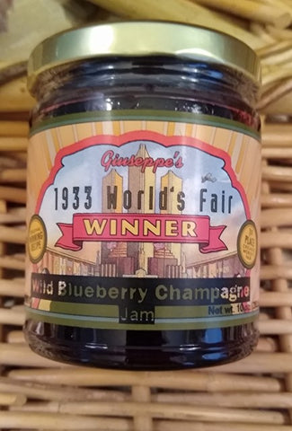 Wild Blueberry Champagne Jam