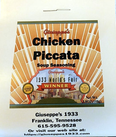 Chicken Piccata Soup Seasoning Pack