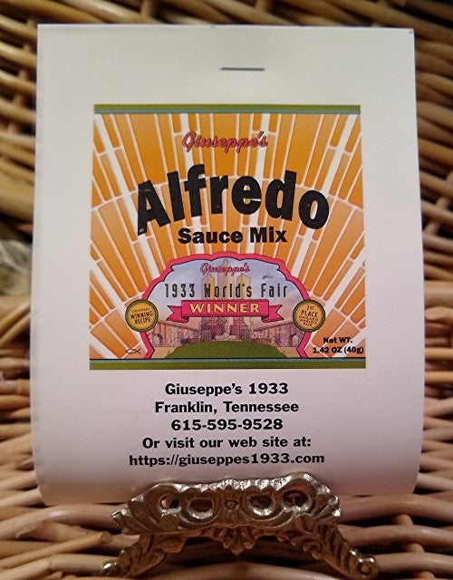 Alfredo Pasta Sauce Mix – Giuseppe's 1933